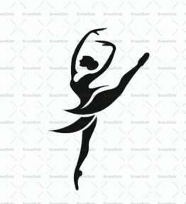 Anmutiger Balletttänzer